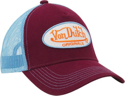 Von Dutch - Boston Purple Blue Trucker Cap