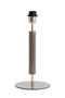 Light & Living Tafellamp Kulai - 49cm - Grijs - excl. kap