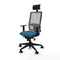 Bureaustoel met hoofdsteun Piqueras y Crespo 1D066N1 Groene benzine