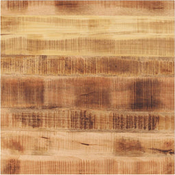 vidaXL - Tafelblad - vierkant - 80x80x3,8 - cm - massief - ruw - mangohout