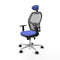 Jorquera Piqueras y Crespo 1D086N1 - Bureaustoel - Hoofdsteun - Licht Blauw