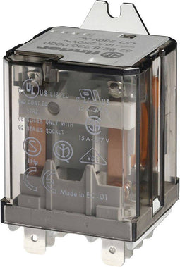 Finder 62.82.8.024.4000 Steekrelais 24 V/AC 16 A 2x wisselcontact 1 stuk(s)