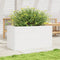 vidaXL - Plantenbak - 90x40x46 - cm - massief - grenenhout - wit