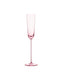 L.S.A. Champagne Theatre Champagne Flute 120 ml Set of 2 Pieces - Pink / Glass