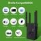 Wifi-versterker, 1200 Mbit/s, wifi-extender, dual band, wifi-versterker, internetversterker met 4 an
