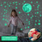 Nuvance - Glow in the Dark Sterren en Maan - 442 Stickers - Kinderkamer