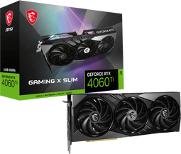 MSI GeForce RTX 4060 Ti - Gaming X Slim - 16GB GDDR6 - Ada Lovelace architectuur