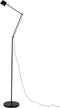 Housecraft Living Logan Vloerlamp/ Staande Leeslamp Zwart