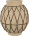 J-Line bloempot Berber - cement - beige - large - Ø 31.5 cm