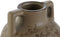 Vaas Home ESPRIT Bruin Groen Keramiek Blad van een plant 17 x 17 x 22 cm