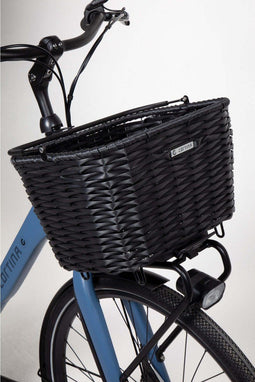 Cort Lyon basket AVS - Fietsmand - Wicker - Zwart