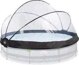 EXIT zwembad overkapping ECO ø366cm - universeel voor Intex/Bestway - beschermt tegen vuil en verwarmt water