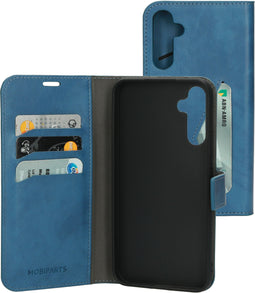 Mobiparts Galaxy A34 (2023) 5G - Classic Wallet Case - Ruimte voor pasjes - Blauw