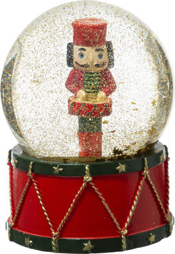 Sweeuwbol notenkraker op trommelbasis - 65MM - Snowglobe