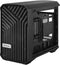 Fractal Design Torrent Nano - Mini-DTX Mini-ITX - Gehard glas front- en zijpaneel - Zwart