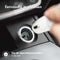 iMoshion Autolader Snellader USB C / USB A 20 Watt - Universele Auto oplader Geschikt voor Alle toestellen die draadloos opladen ondersteunen - Wit