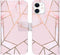 iMoshion Hoesje Geschikt voor iPhone 11 Hoesje Met Pasjeshouder - iMoshion Design Softcase Bookcase - Goud / Roze / Pink Graphic