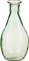 Mica Decorations Vaas Jayden - 21x21x40 cm - Glas - Lichtgroen