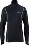 Craft Lightweight Stretch Pullover - Thermoshirt - Korte rits - Dames - L - Zwart
