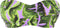 Freya Jungle Oasis - Bandeau Bikini Top - Palmprint - Cassis