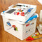 Sunware - Q-line naaidoos met inzet 6L wit blauw - 30 x 20 x 14,7 cm