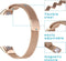 iMoshion Bandje Geschikt voor Samsung Galaxy Fit - iMoshion Milanese Watch bandje - Roze
