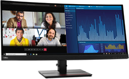 Lenovo ThinkVision P34w-20 - Monitor 34,14" 3440x1440 IPS 60Hz Gebogen - Zwart