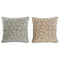 Kussen Home ESPRIT Blauw Beige Mediterrane 45 x 10 x 45 cm (2 Stuks)
