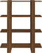 vidaXL - Boekenkast/kamerscherm - 100x30x123,5 - cm - bruin - eikenkleur