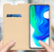 Dux Ducis Poco F2 Pro - Slim Softcase Bookcase - Pasjeshouder - Goud