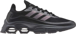 adidas Quadcube - Heren Sneakers - Maat 43 1/3 - Core Black/Core Black/Signal Coral