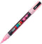 Posca Stiften PC-3M Fine Tip - verfstiften - Glitter roze - 6 stuks