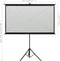 vidaXL - Projectiescherm - met - statief - 4:3 - 72''