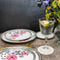 Melli Mello - Nora - Ontbijtborden Set 6 stuks - Ø 20cm - Porselein - Bloemen - Polkadot - Geschikt voor 6 Personen
