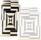 Richmond Pot Filou groot (Black/white)