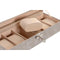 Doos-Juwelenkistje Home ESPRIT Grijs Donker grijs Polyurethaan Hout MDF 30 x 10 x 8 cm