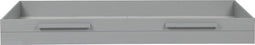 WOOOD Dennis Bedlade Excl. Matras - Geborsteld - Betongrijs - 21x198x91