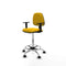 Piqueras y Crespo B1D05RN - Bureaustoel - Hoogteverstelbaar met armleuning - Geel