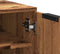 vidaXL - Schoenenkast - 29,5x35x70 - cm - bewerkt - hout - oud - houtkleurig