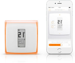 Netatmo NTH01-BE-EC - Slimme thermostaat - Auto-Adapt en Auto-Care functie - Wit