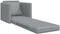 vidaXL - Vloersofa - Bed - 2-in-1 - Lichtgrijs - 74x77x81 - cm - Stof