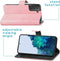 iMoshion Hoesje Geschikt voor Samsung Galaxy S21 Hoesje Met Pasjeshouder - iMoshion Luxe Bookcase - Roze