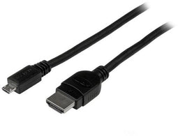 Startech.com - Micro USB-naar-HDMI MHL-kabel - 3 m - Zwart