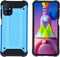 iMoshion Hoesje Geschikt voor Samsung Galaxy M51 Hoesje - iMoshion Rugged Xtreme Backcover - Lichtblauw