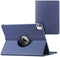 imoshion Tablet Hoes - Geschikt voor iPad 11 (2025) 11 inch / 10e generatie (2022) 10.9 inch - 360° Draaibare Bookcase - Donkerblauw