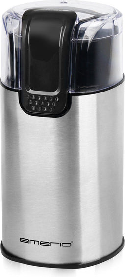 EMERIO CG-125372 CG-125372 Koffiemolen Zwart, RVS