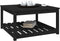 vidaXL Tuintafel 82,5x82,5x45 cm massief grenenhout zwart