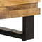 vidaXL - Hoge - kast - 60x34x100 - cm - massief - ruw - mangohout