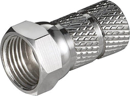 Nedis Schroef F-connector voor 5,5mm kabel / recht