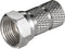 Nedis Schroef F-connector voor 5,5mm kabel / recht